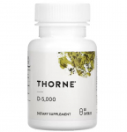 Thorne Research D3-vitamiin 5000 R&Uuml; - 60 kapslit