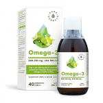 AURA HERBALS Omega-3 (370 DHA ja 700 EPA) vedelik (200 ml)
