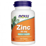 Now Foods Tsink 50 mg - 250 tabletti