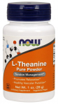 NOW Foods L-teaniin, puhas pulber - 28 grammi