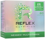 Reflex Nutrition Nexgen Sports multivitamiin - 60 kapslit