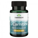 Swanson L-karnitiin (L-karnitiin) 500 mg - 30 tabletti