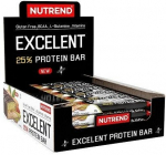 Nutrend Excelent 25% proteiinibatoon topelt, sidruni-, kohupiima- ja vaarikamaitseline j&otilde;hvikaga - 18 x 85g