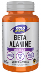 NOW Foods beeta-alaniin, 750 mg - 120 kapslit