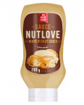 Allnutrition Nutlove kaste, valge maap&auml;hkli-&scaron;okolaadiga - 280 ml.