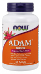 NOW Foods ADAM multivitamiin meestele - 60 tabletti