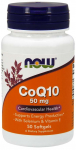NOW FOODS koens&uuml;&uuml;m Q10 (50 kapslit)