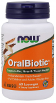 NOW Foods OralBiotic - 60 pastilli
