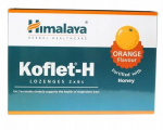 Himalaya Koflet-H, apelsiniv&auml;rvi - 12 pastilli