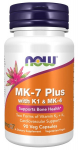NOW Foods MK-7 Plus koos K1 ja MK-4-ga - 90 kapslit