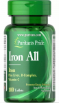 Puritan's Pride Iron - 100 tabletti