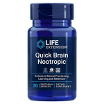 Life Extension Quick Brain Nootropic - 30 kapslit