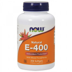 NOW FOODS E-vitamiin 400 R&Uuml; (250 kapslit)