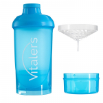 "Vitalers-Shaker" 500+150ml, &scaron;okeeriv sinine