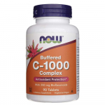Now Foods C-1000 vitamiini kompleks, puhverdatud - 90 tabletti
