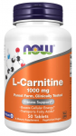 NOW FOODS L-karnitiin 1000 mg (50 tabletti)