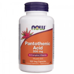 Now Foods pantoteenhape 500 mg - 100 taimekapslit