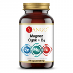 YANGO Magneesium + Tsink + Vitamiin B6 (90 kapslit)