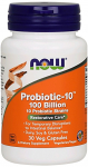 NOW Foods Probiotic-10, 100 miljardit - 30 kapslit