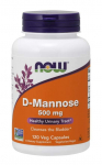 NOW FOODS D-mannoos 500 mg (120 kapslit)