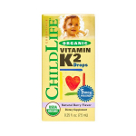 Child Life K2-vitamiini tilgad, naturaalne marjane - 7 ml.
