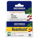 Enzymedica BeanAssist (alfa-galaktosidaas) - 30 kapslit