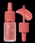 Peripera Ink Airy Velvet vedel huulepulk 03 Cartoon Coral - 4 g