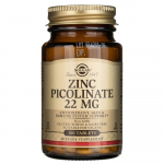 Solgar tsinkpikolinaat 22 mg - 100 tabletti