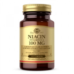 SOLGAR niatsiin - vitamiin B3 100 mg (100 tabletti)