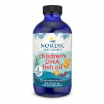 Nordic Naturals laste DHA, 530mg Omega-3 maasika maitsega - 237 ml.