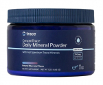 Trace Minerals ConcenTrace Daily mineraalipulber, naturaalne sinine a&ccedil;ai - 132 grammi