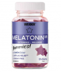 Weider Melatonin XR, Blackberry - 60 kummikommi