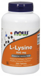 NOW Foods L-l&uuml;siin, 1000 mg - 250 tabletti