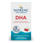 Nordic Naturals DHA, 830 mg maasikas - 90 kapslit