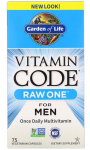 Garden of Life vitamiinikood RAW ONE meestele - 75 kapslit