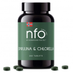 NFO spirulina ja klorella (260 tabletti)