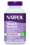 Natrol Sleep & Restore melatoniinivaba - 60 kapslit