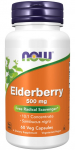 NOW FOODS leedrimarjad 500 mg mustad leedrimarjad (60 kapslit).