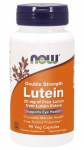 NOW FOODS topelttugevusega luteiin - luteiin 20 mg (90 kapslit).