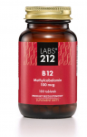 LABS212 B12 met&uuml;&uuml;lkobalamiin 100 mcg (180 tabletti).