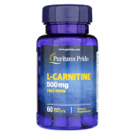 Puritan's Pride L-karnitiin 500 mg - 60 kapslit
