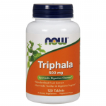 NOW FOODS Triphala vili 500 mg (120 tabletti).