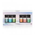 TISSERAND AROOMITERAAPIA 6 eeterliku &otilde;li komplekt "J&auml;rsine mets" pidulikus pakendis (6 x 9 ml)