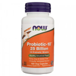 Now Foods Probiotic-10, 25 miljardit - 100 k&ouml;&ouml;giviljakapslit