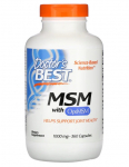 Doctor's Best MSM OptiMSM-iga, 1000 mg - 360 kapslit