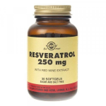 SOLGAR Resveratrool 250 mg punase veini ekstraktiga (30 kapslit)