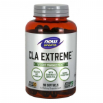 NOW FOODS CLA Extreme - konjugeeritud linoolhape safloori&otilde;list + guaraana + roheline tee (90 kapslit).