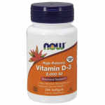 NOW FOODS D3-vitamiin 2000 R&Uuml; (240 kapslit)