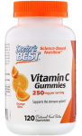Doctor's Best C-vitamiin 250 mg, Orange Bliss - 120 kummikommi