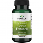 SWANSON t&auml;isspektriga Coleus Forskohlii 400 mg (60 kapslit).